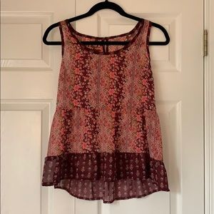 Pink Nordstrom sleeveless top